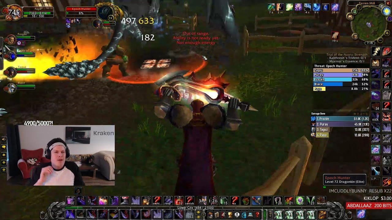 Payo - Напульсники Nightfall - TBC Classic Day 90