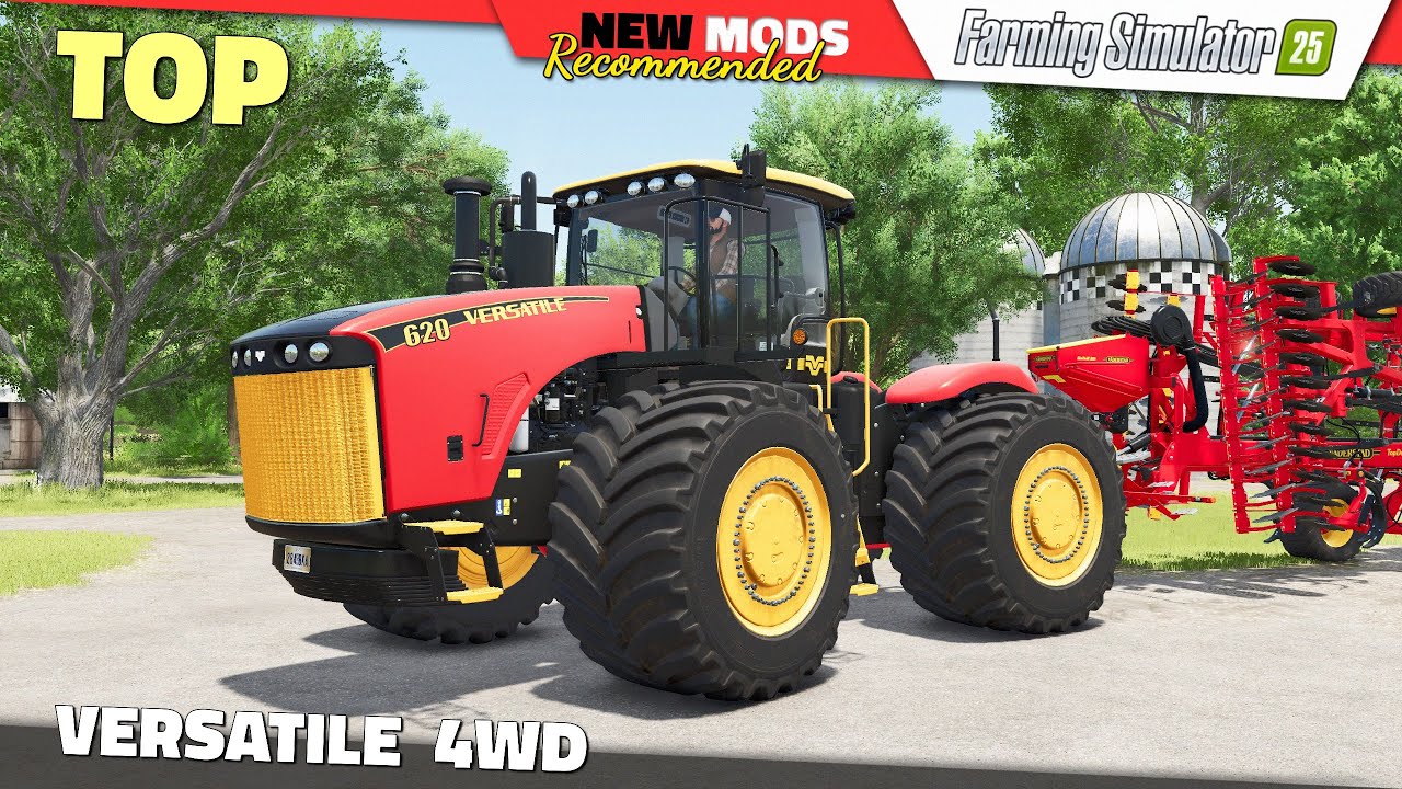FS25 | Versatile 4WD - Farming Simulator 25 Mods Review QHD