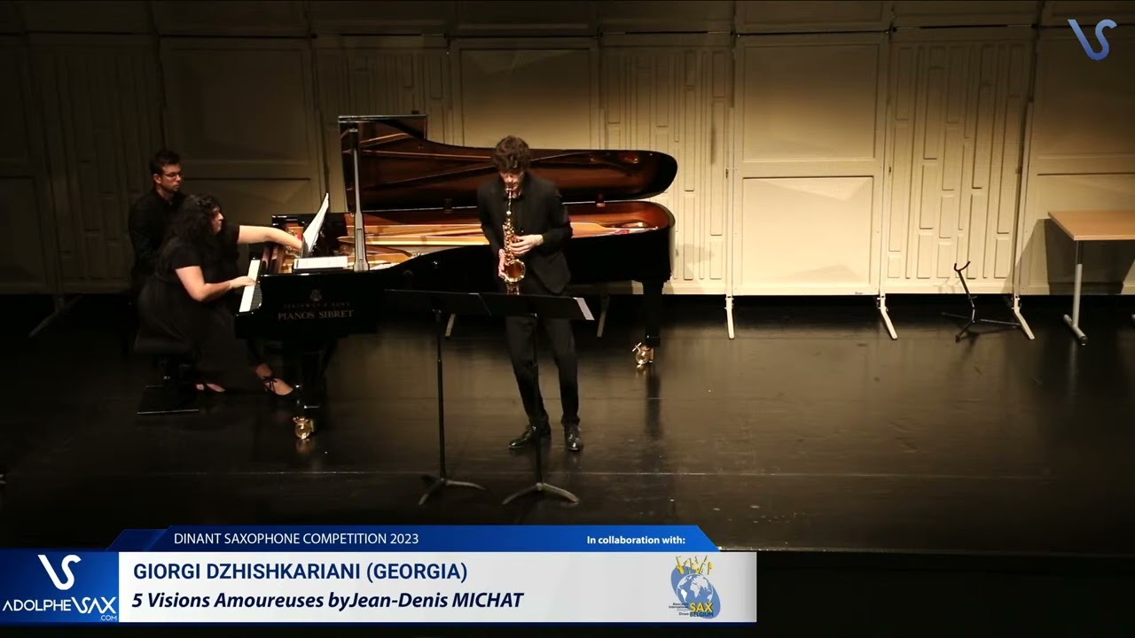 Giorgi DZHISHKARIANI (Georgia) plays 5 Visions Amoureuses by J.D. MICHAT