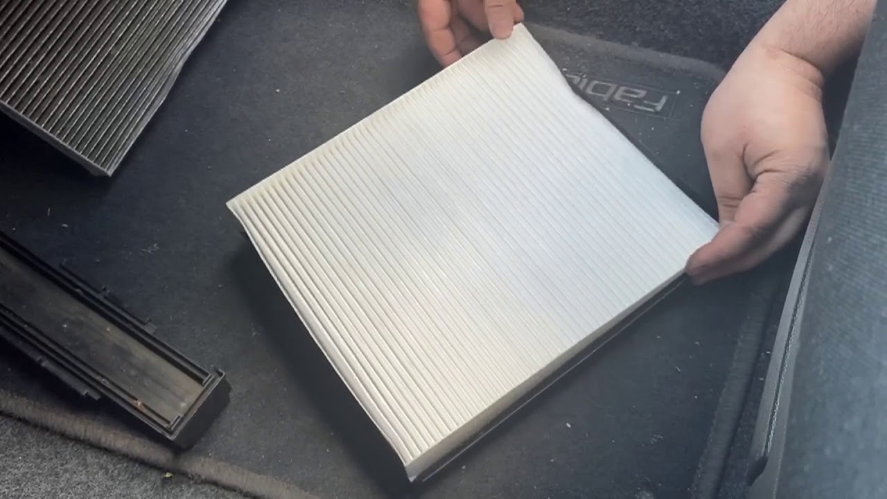 Car Caben Air filter SKODA FABIA, Polo, Ibiza تغيير فلتر التكيف ،المكيف الداخلي للسياره شكودا، سكود،
