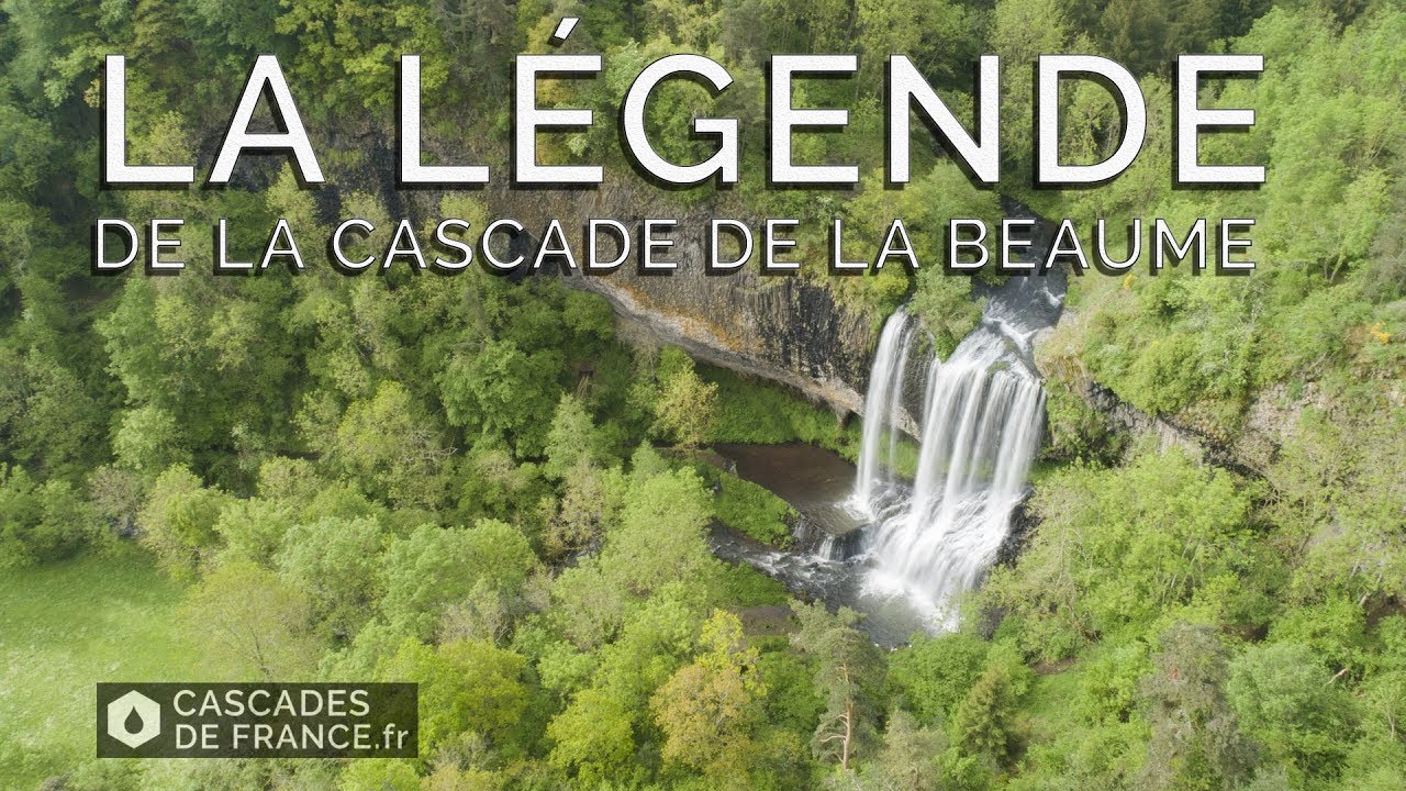 La l&eacute;gende de la Cascade de la Beaume - Haute Loire