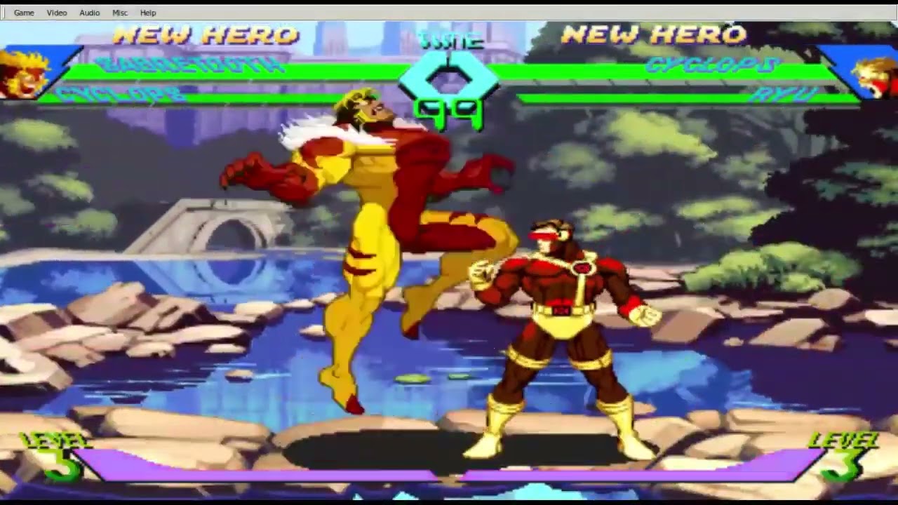 Tutorial Xmen VS Street Fighter [Sabretooth]