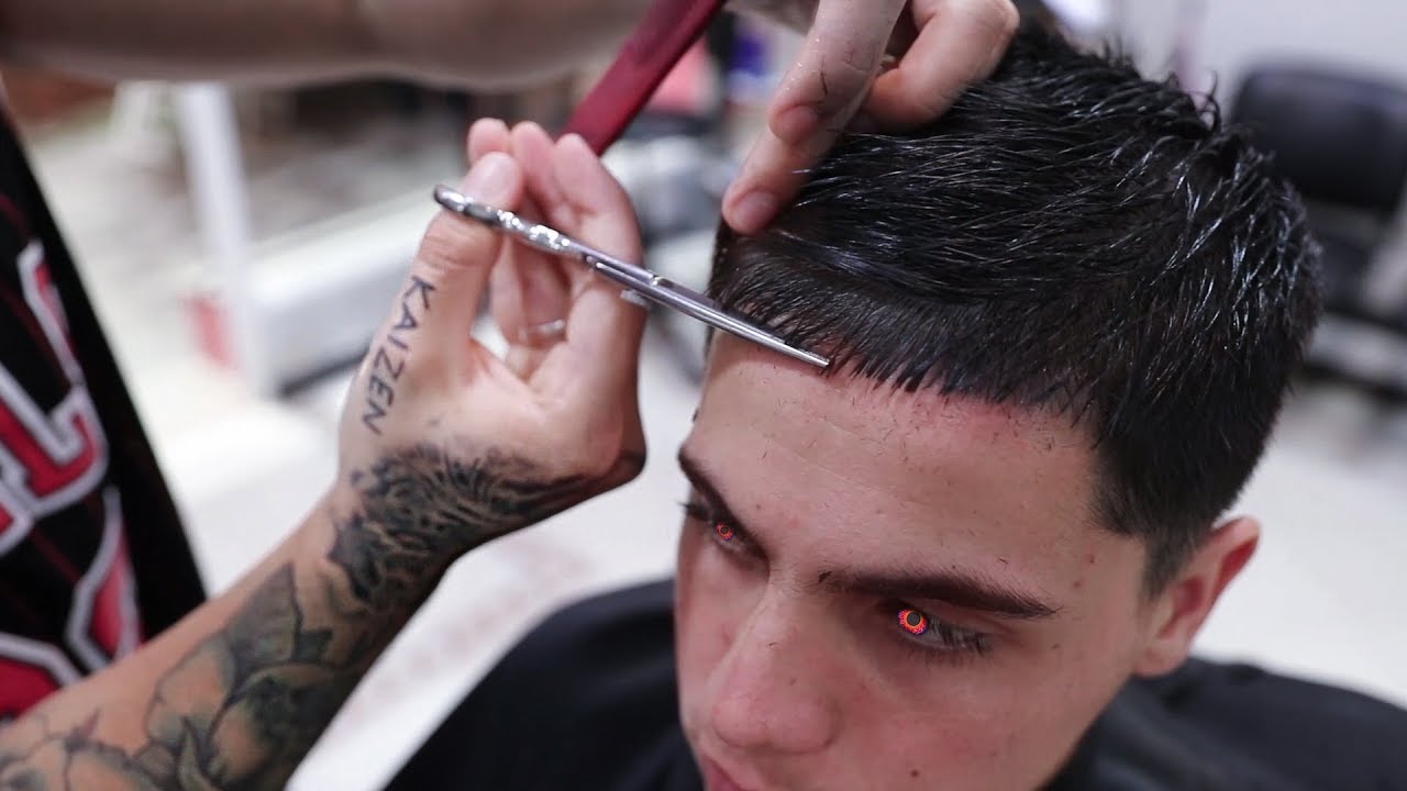 como hacer un FRENCH CROP -  TEXTURADO - fade haircut men