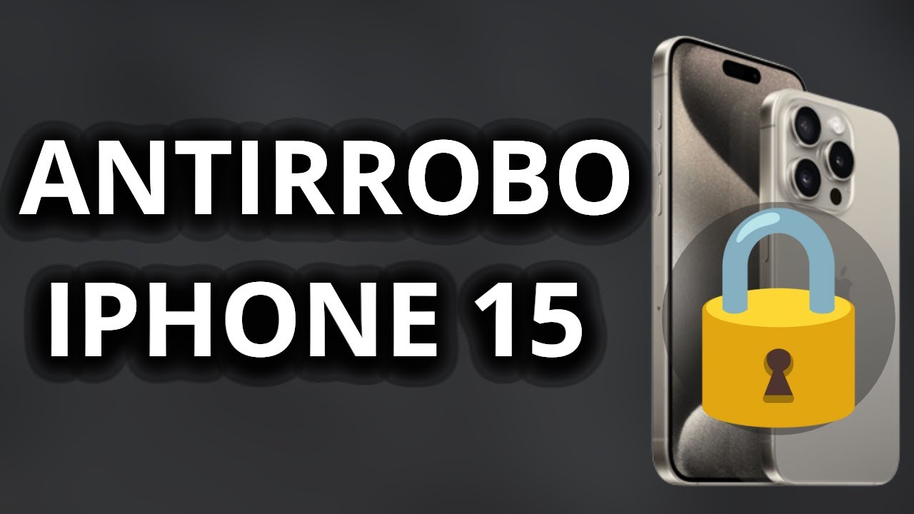 ¡ULTIMA HORA! La NUEVA SEGURIDAD del IPHONE 15
