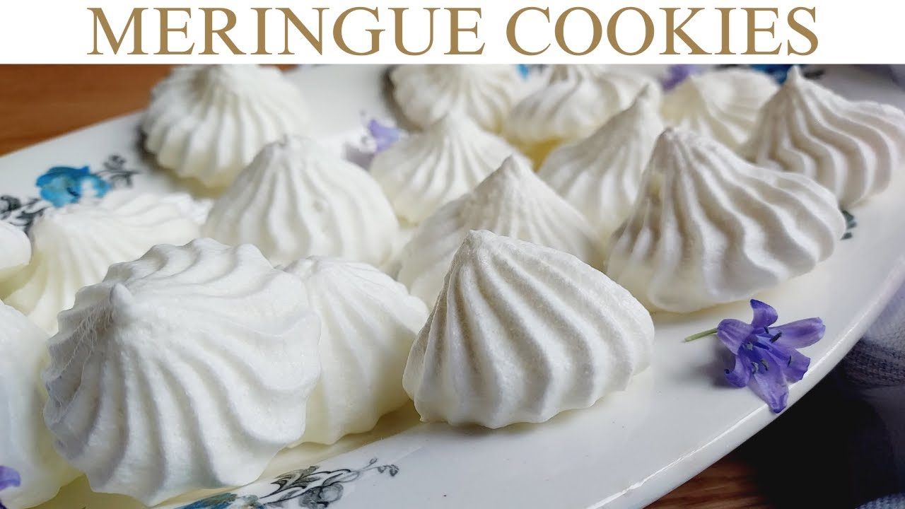 Meringue Cookies Recipe| Nanuli'sKitchen