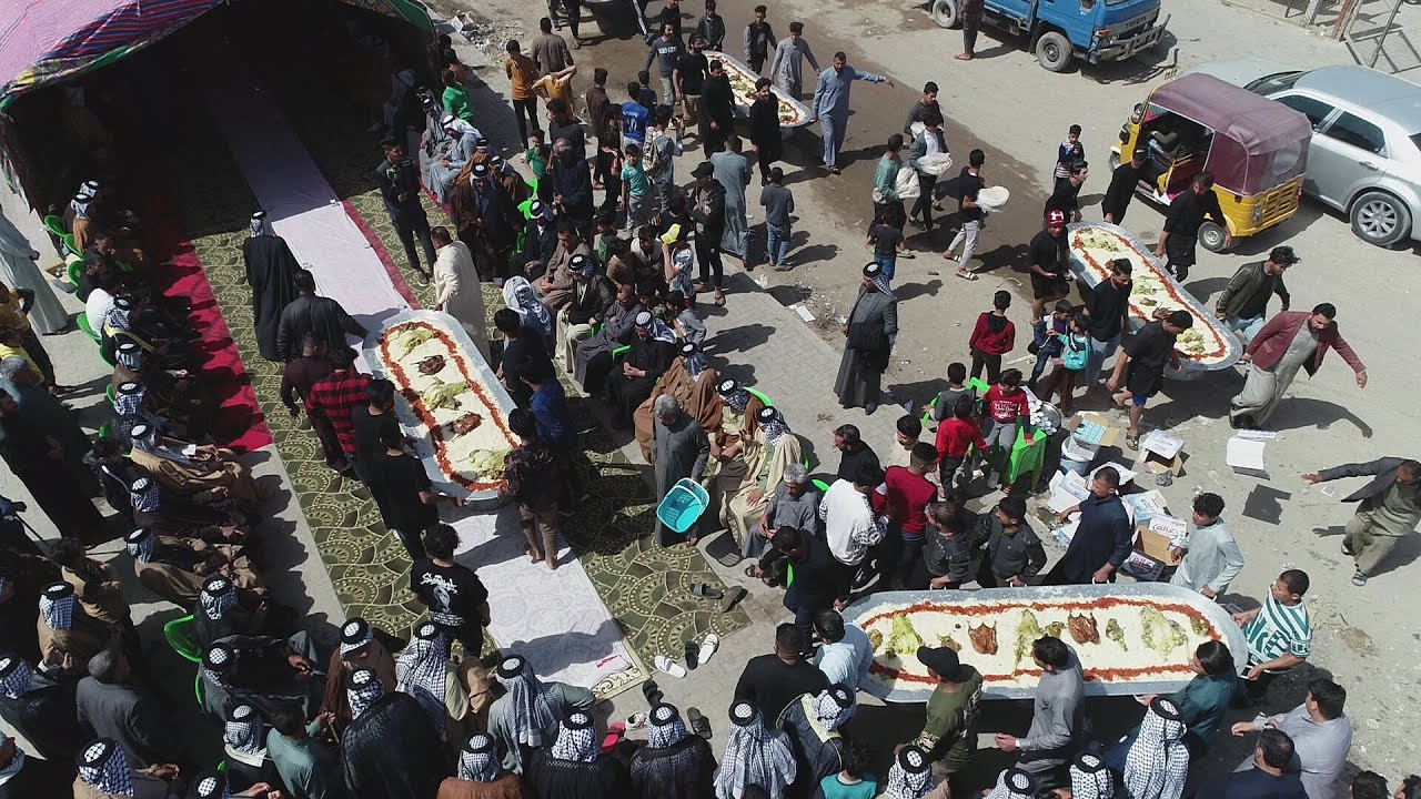 شاهد عزوبيه البزون مو عرس كارثة شوف المناسف حفل زفاف الاخ كرار حسن حمادة البزوني