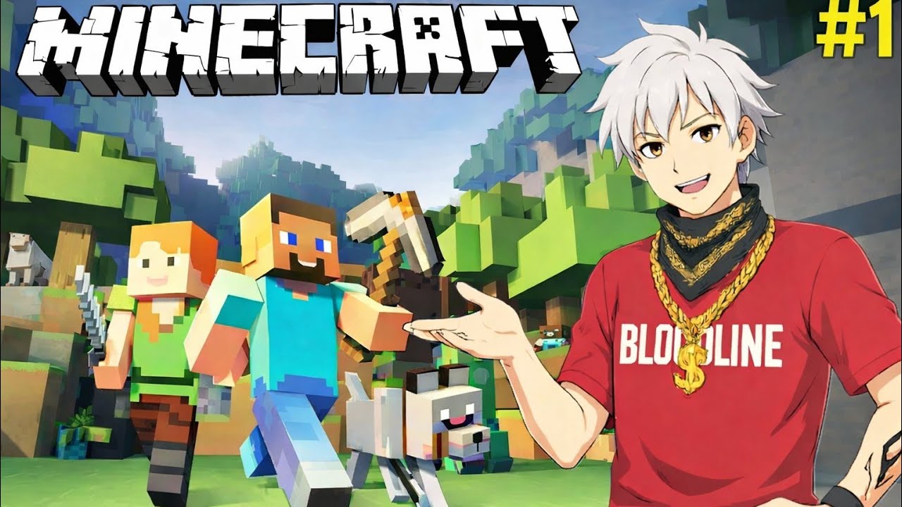 My Minecraft Survival Journey Begins 😇😍 | Minecraft  Funny video 📷😅 |