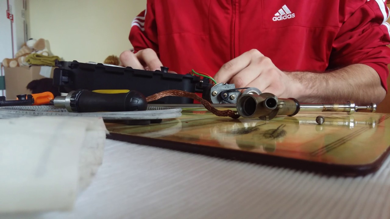 antena hirschmann 6000 el mercedes w124 - wymiana bat/ maszt renowacja