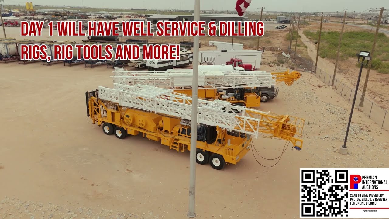 🔥 Massive Oilfield & Construction Equipment Auction | May 20-21 | Permian International