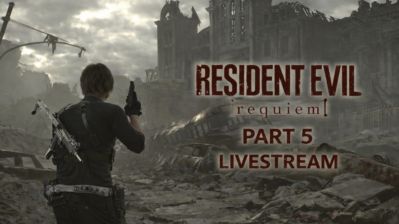 Resident Evil Requiem Part 5 LIVE | Leon Reaches the Heart of Raccoon City