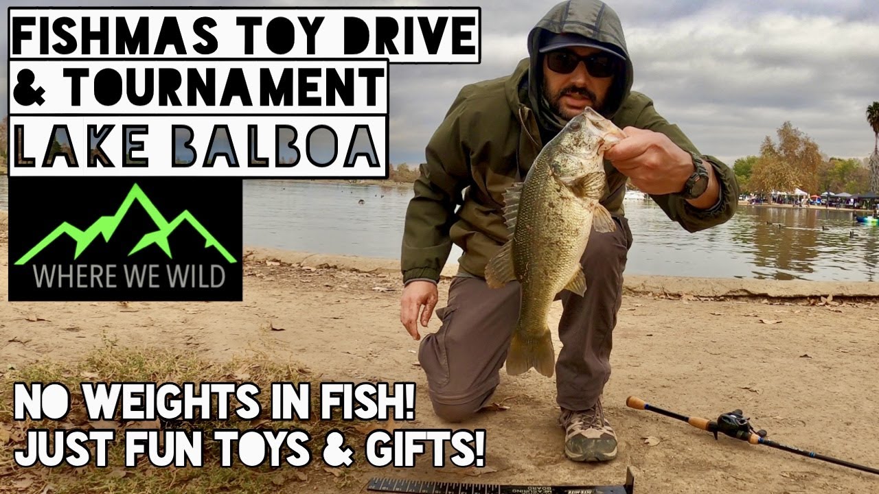 FISHMAS Toy Drive & Fishing Tournament - Lake Balboa 2022