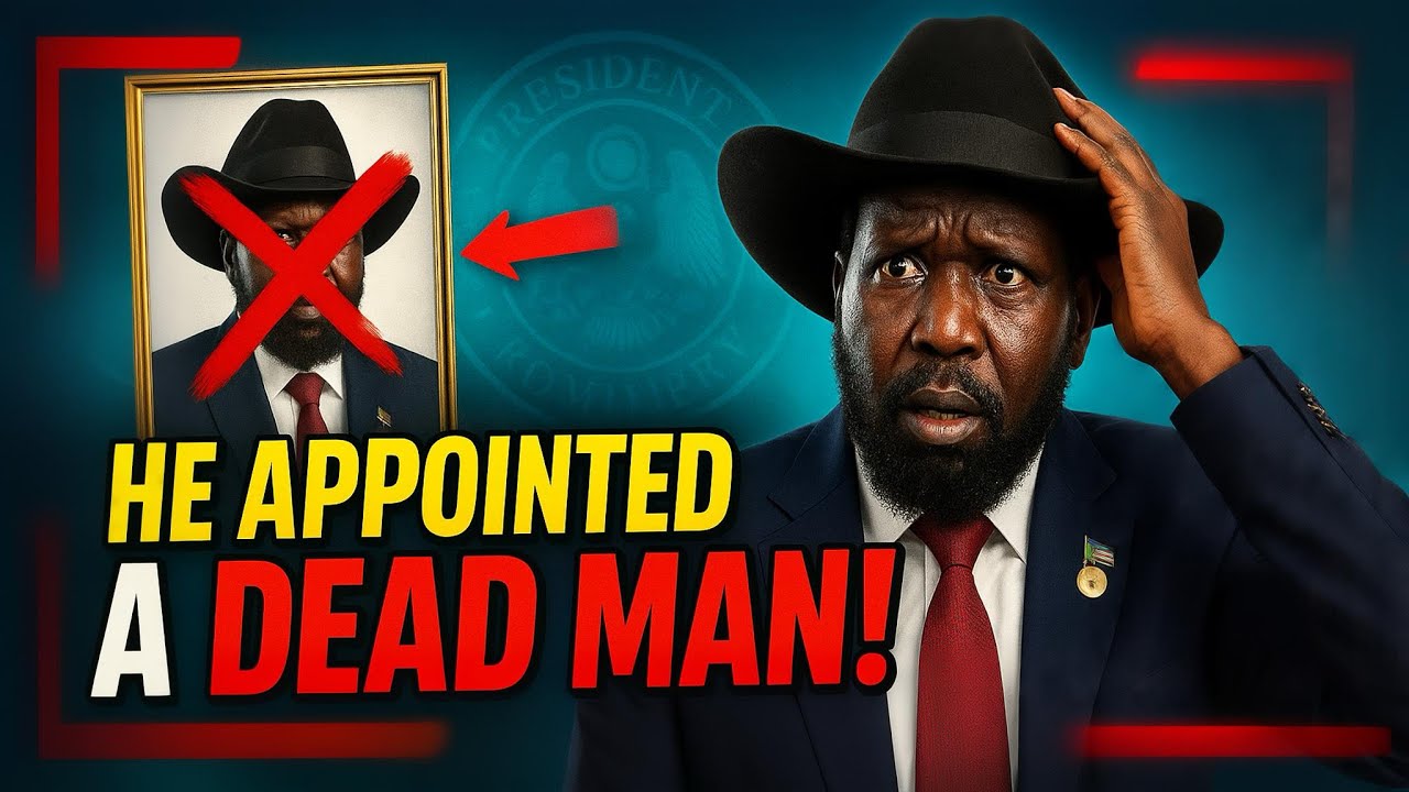 Kiir appointed a dead person. 