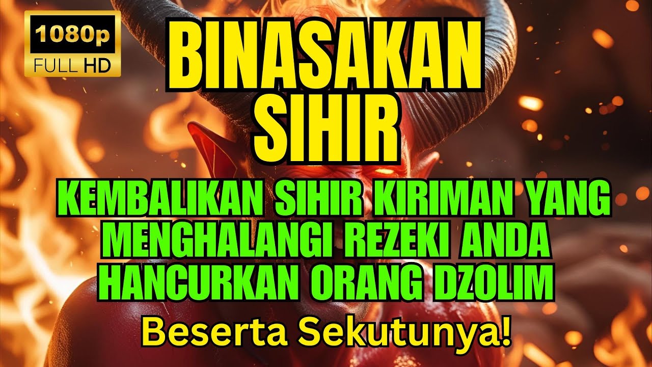 AYAT RUQYAH PALING DITAKUTI JIN! JANGAN DIPUTAR DI TEMPAT SEPI