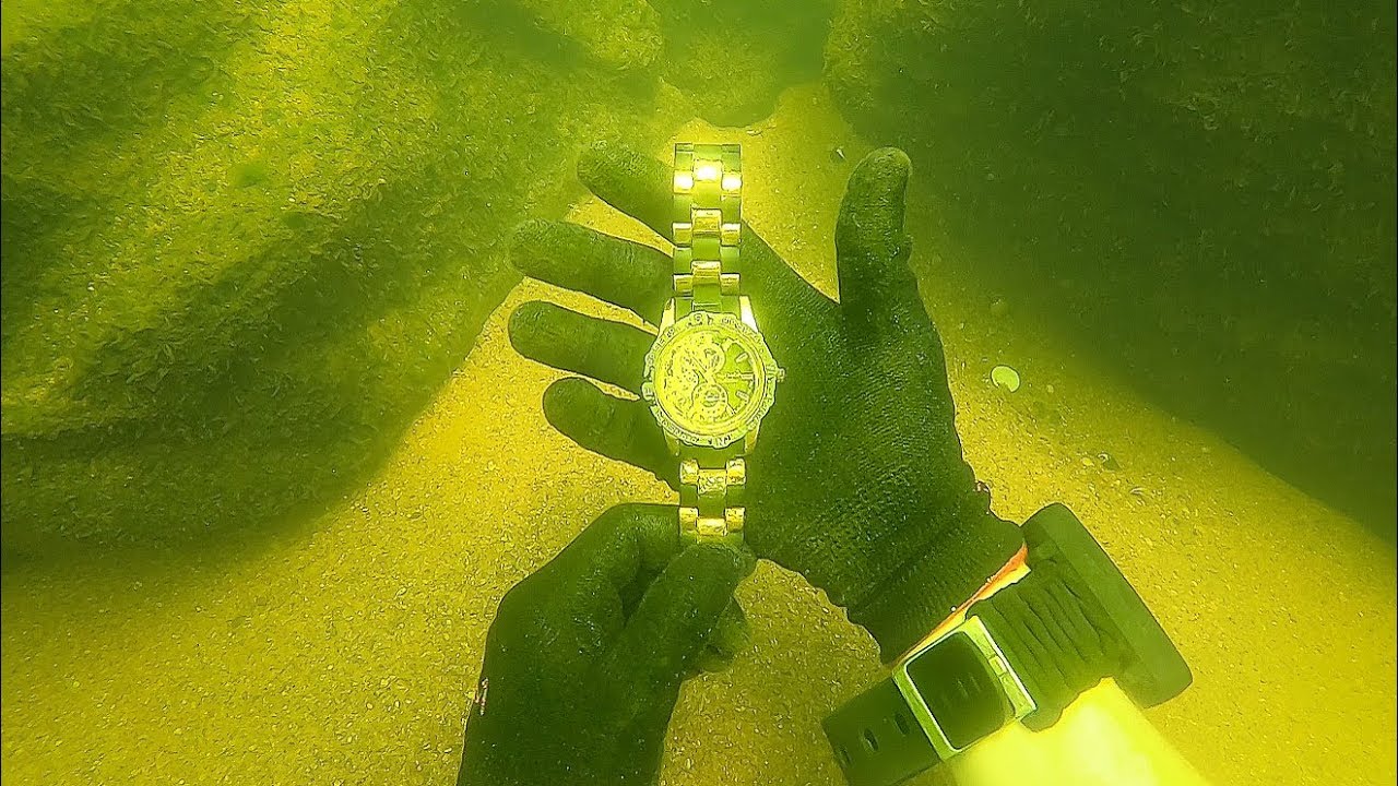 Scuba Diving for a Missing $15,000 Diamond Rolex! (Unbelievable Find)