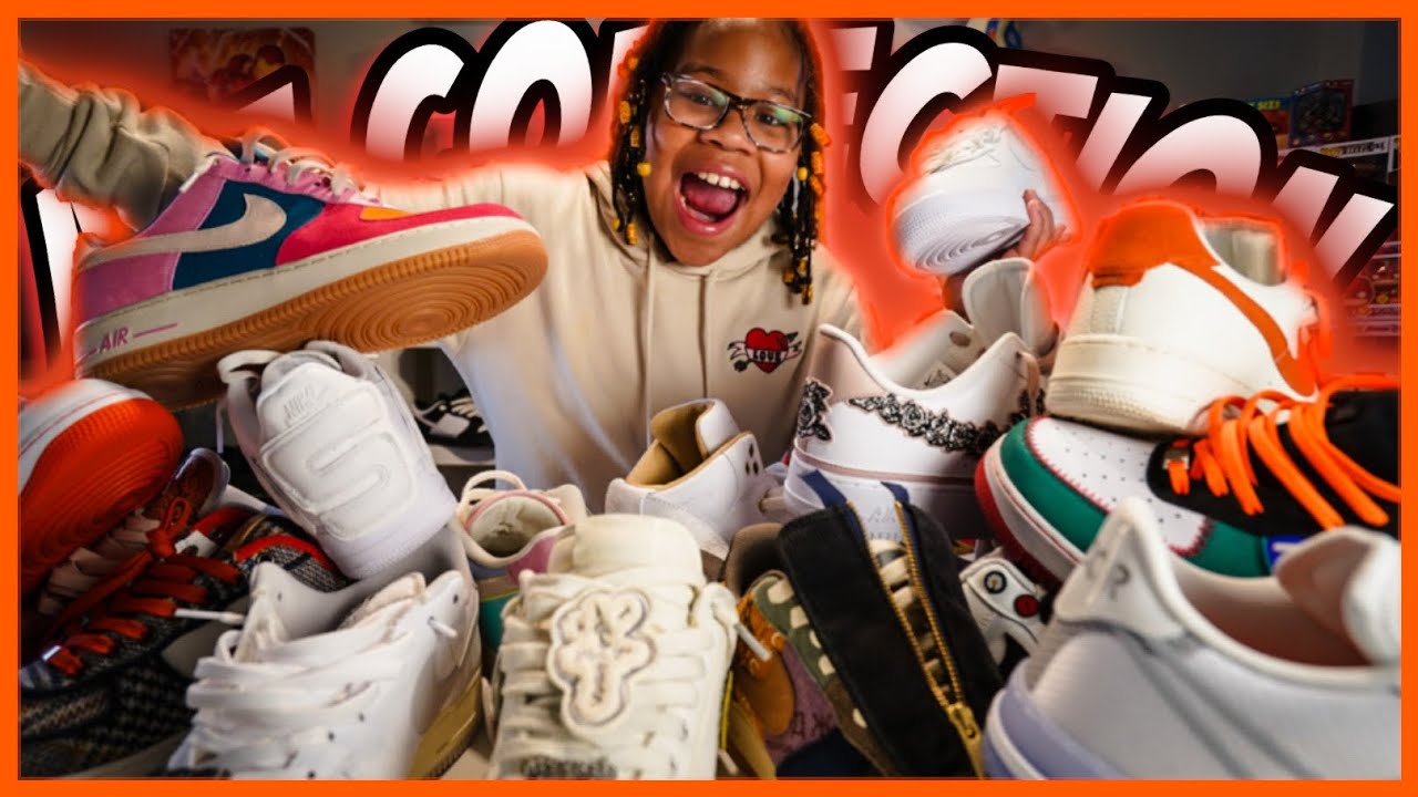 MY ENTIRE AIR FORCE 1 COLLECTION