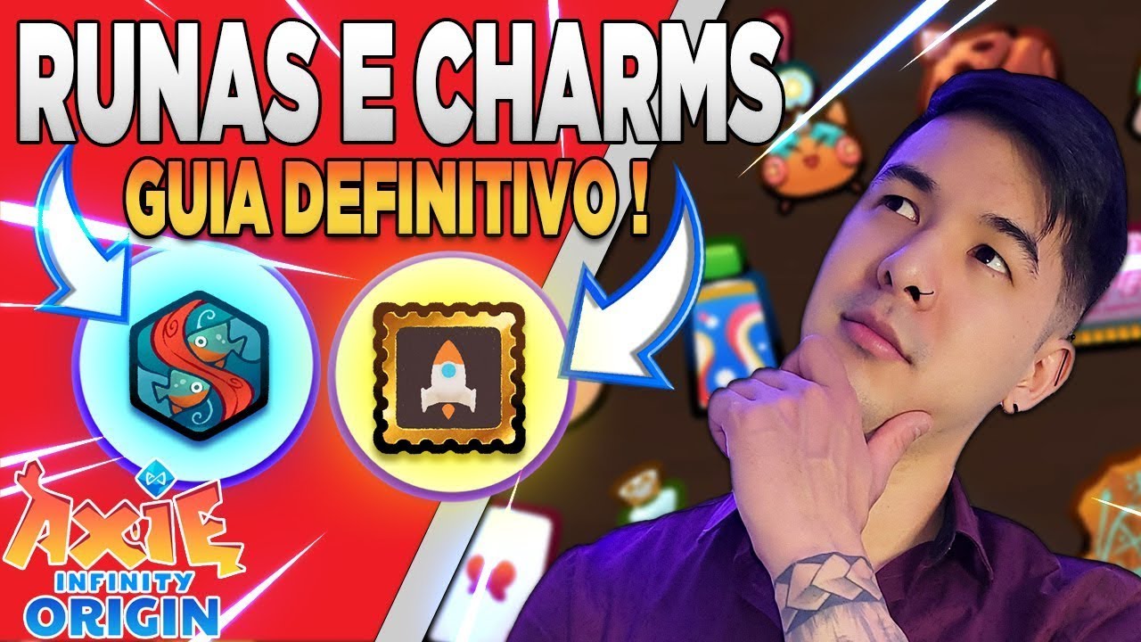 TUTORIAL DE RUNAS E CHARMS! AXIE ORIGINS!