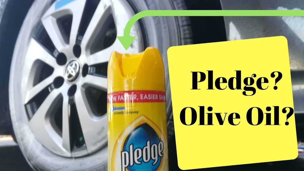 Обзор лучшего средства для полировки шин ▶️Olive Oil против ArmorAll против Pledge против Thick S...