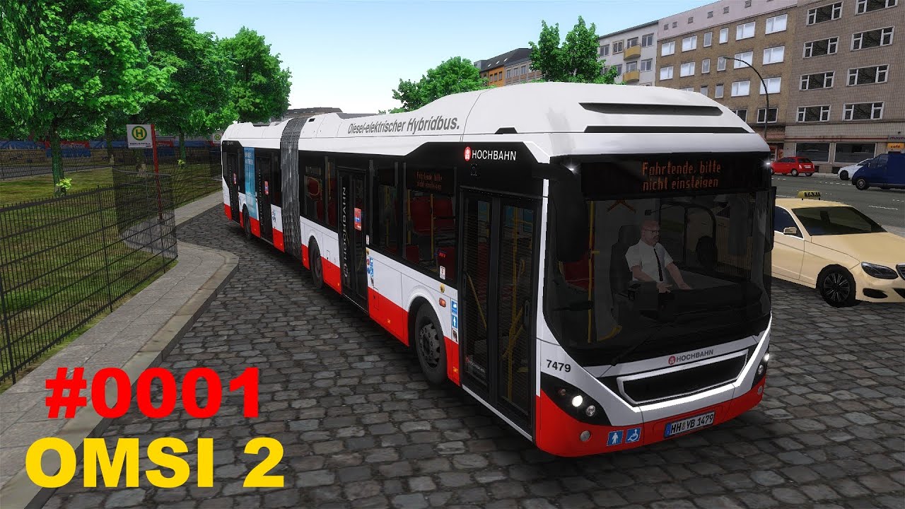 OMSI 2 🚌 [#001] VON GERHART HAUPTMANN PLATZ RI. FELDSTRASSE!! HAFENCITY