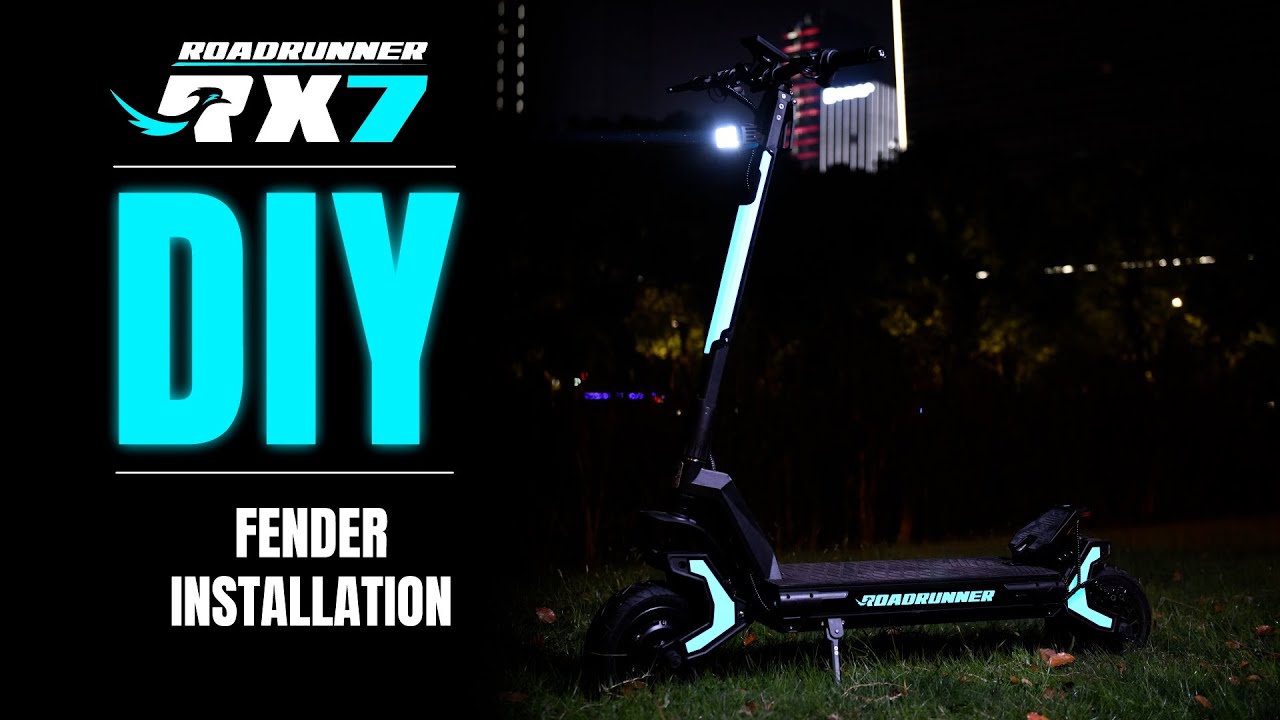 RoadRunner RX7 - DIY Fender Installation
