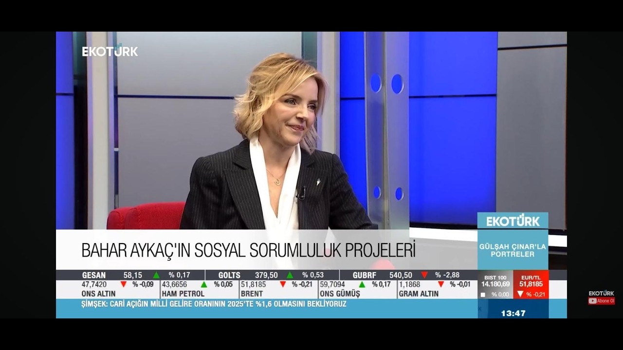 Y. Mimar Bahar Aykaç Gülşah Çınar ile Portreler'de