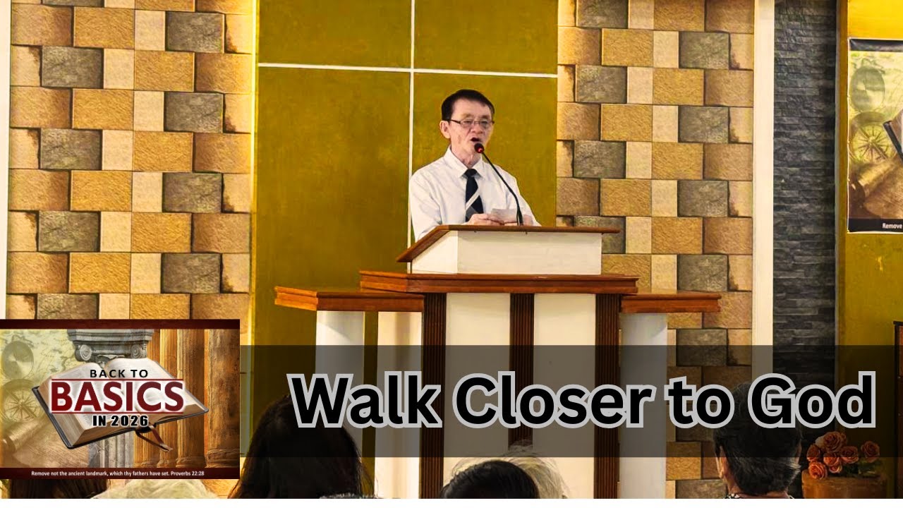 WALK CLOSER TO GOD
