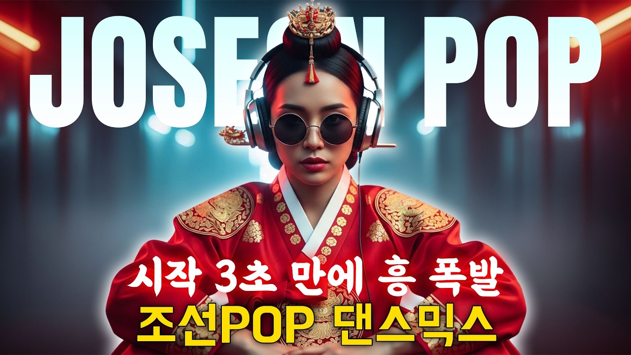 시작 3초 만에 흥 폭발💥 조선POP 댄스믹스 – 조선 그루브 #조선팝