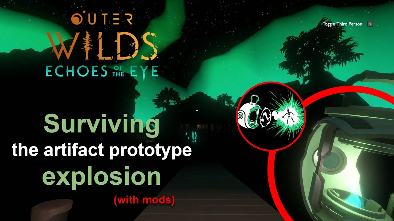 SPOILERS - Exploring the Simulation with the SECOND ARTIFACT PROTOTYPE in Outer WIlds: EOTE (mods)
