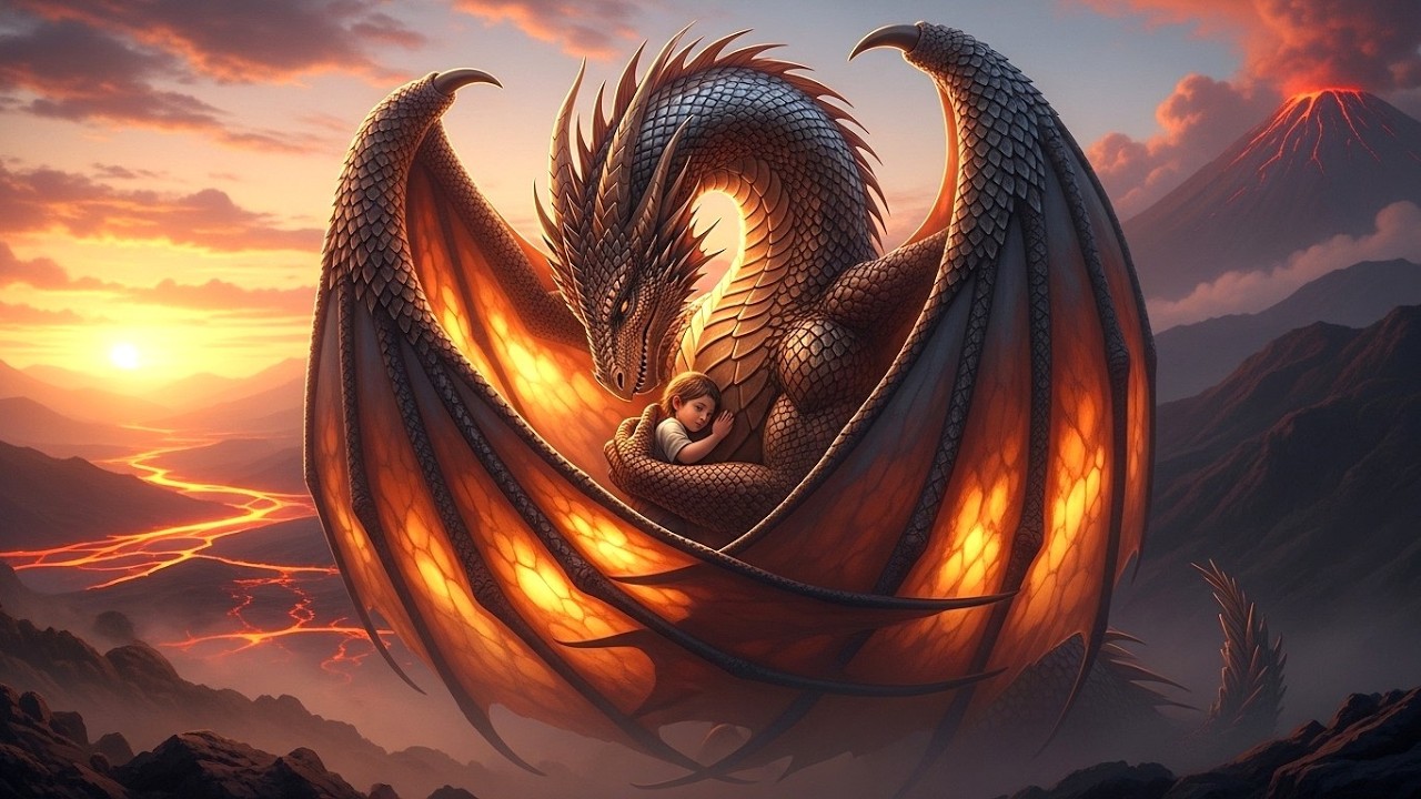 They Placed a Human Baby in Dragon Mother’s Claws—She Gathered Him In Her Gentle Wings, Like Her Own