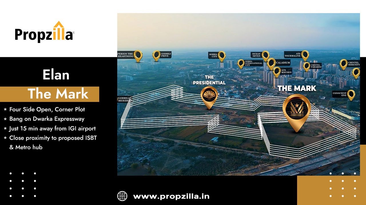 Elan The Mark Sector 106 Commercial Project Dwarka Expressway Gurgaon