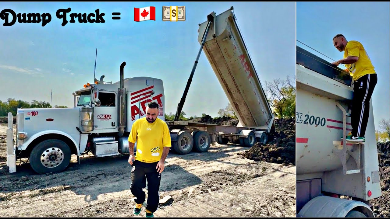 Salary sun ke Dump Truck start kar diya & Leaving Long haul | Dump Trucking in Canada | 647