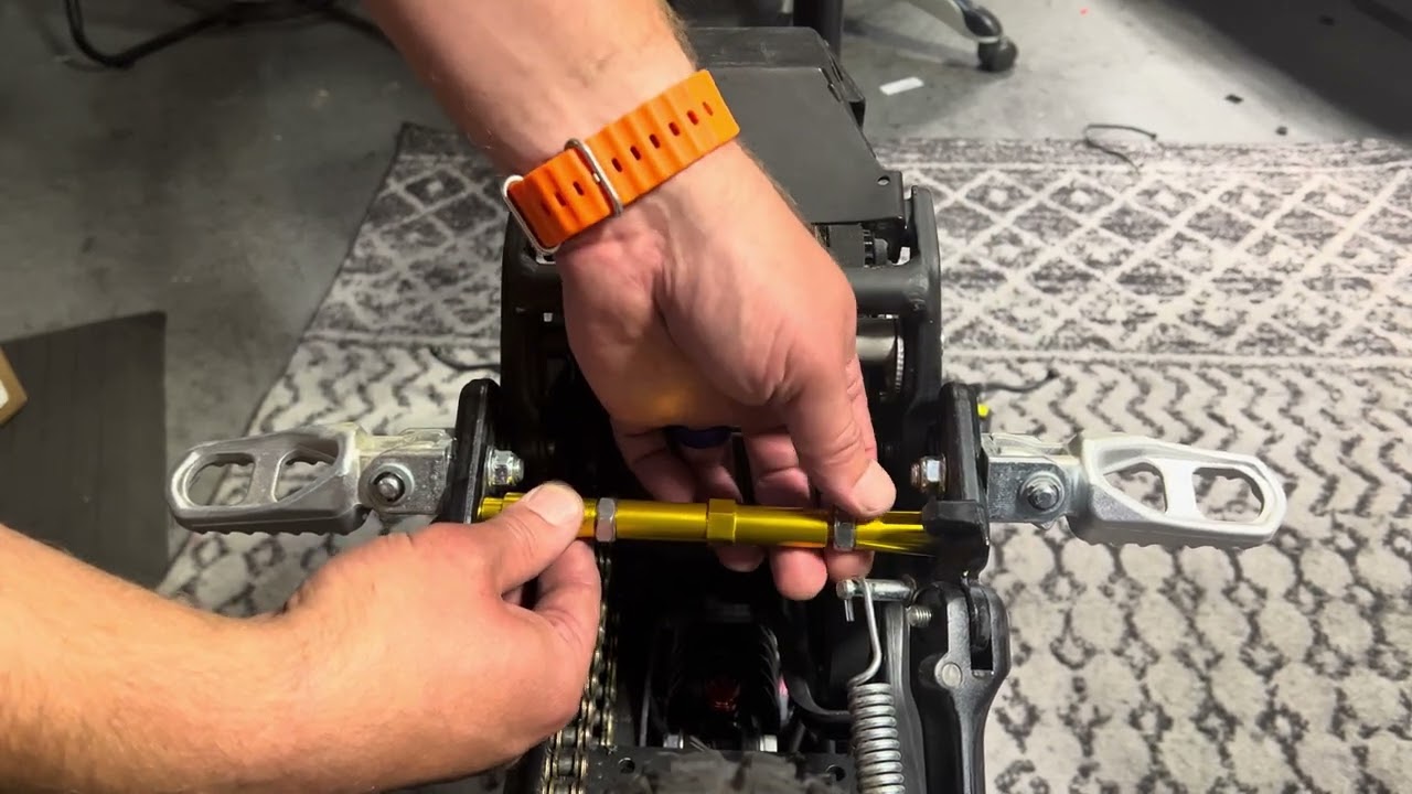 INSTALLING THE LUNA HEAVY DUTY ADJUSTABLE SURRON PEG BRACER