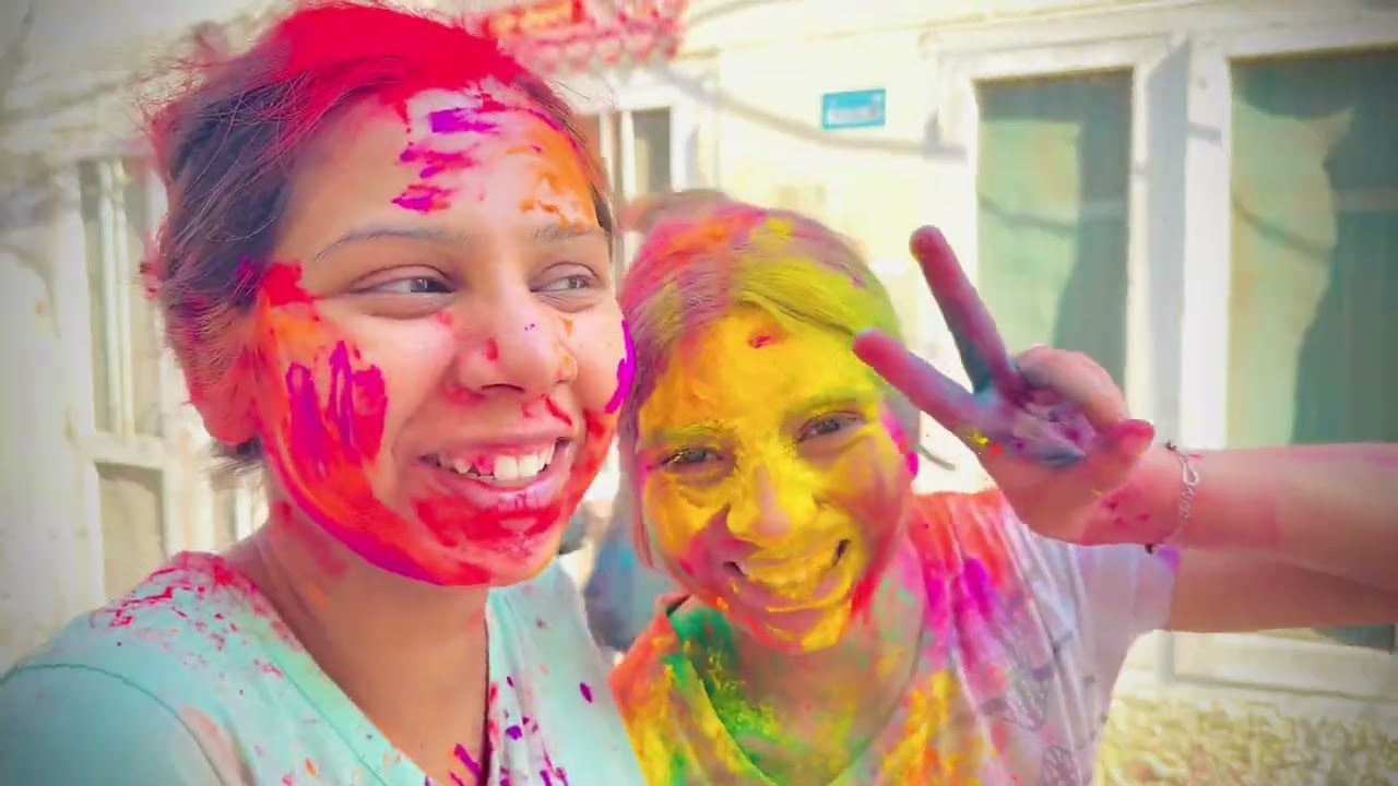 Happy 🫟Holi friends new vlog enjoy 😊 and masti 😁🫧