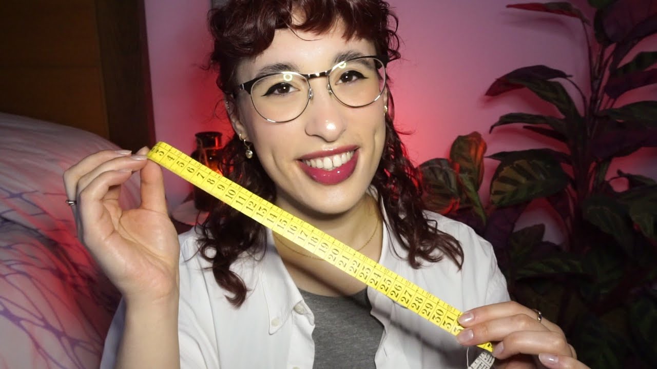 Midiendo tu cara delicadamente para tu sueño a medida 😴📏 Tomo tus medidas · ASMR Roleplay en Español