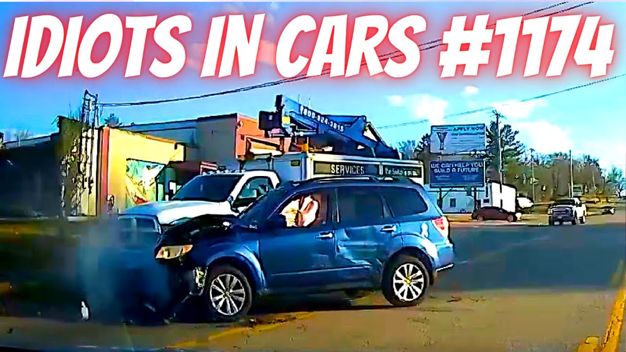 Bad drivers & Driving fails  - learn how to drive #1174