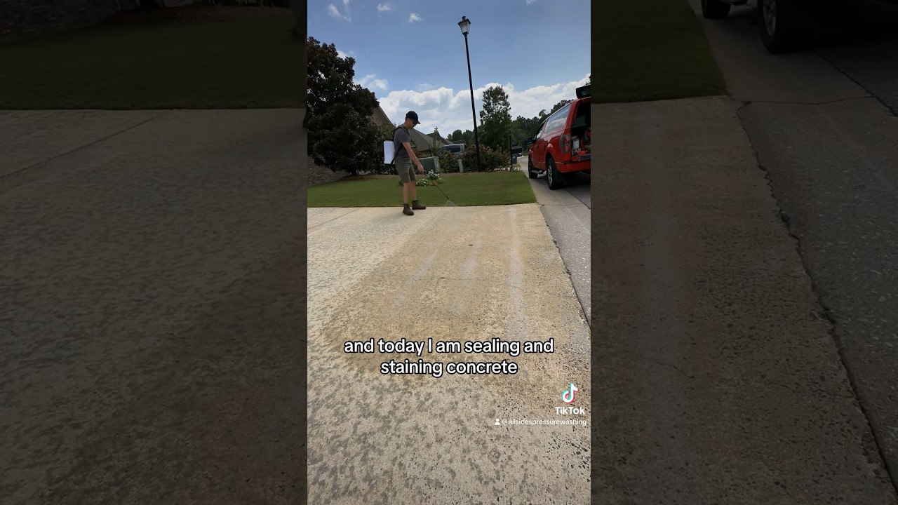 Sealing And Staining Concrete