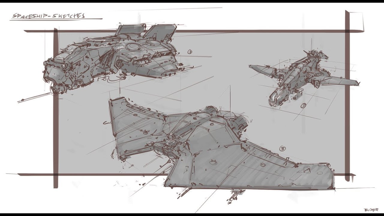 Spaceship Sketches