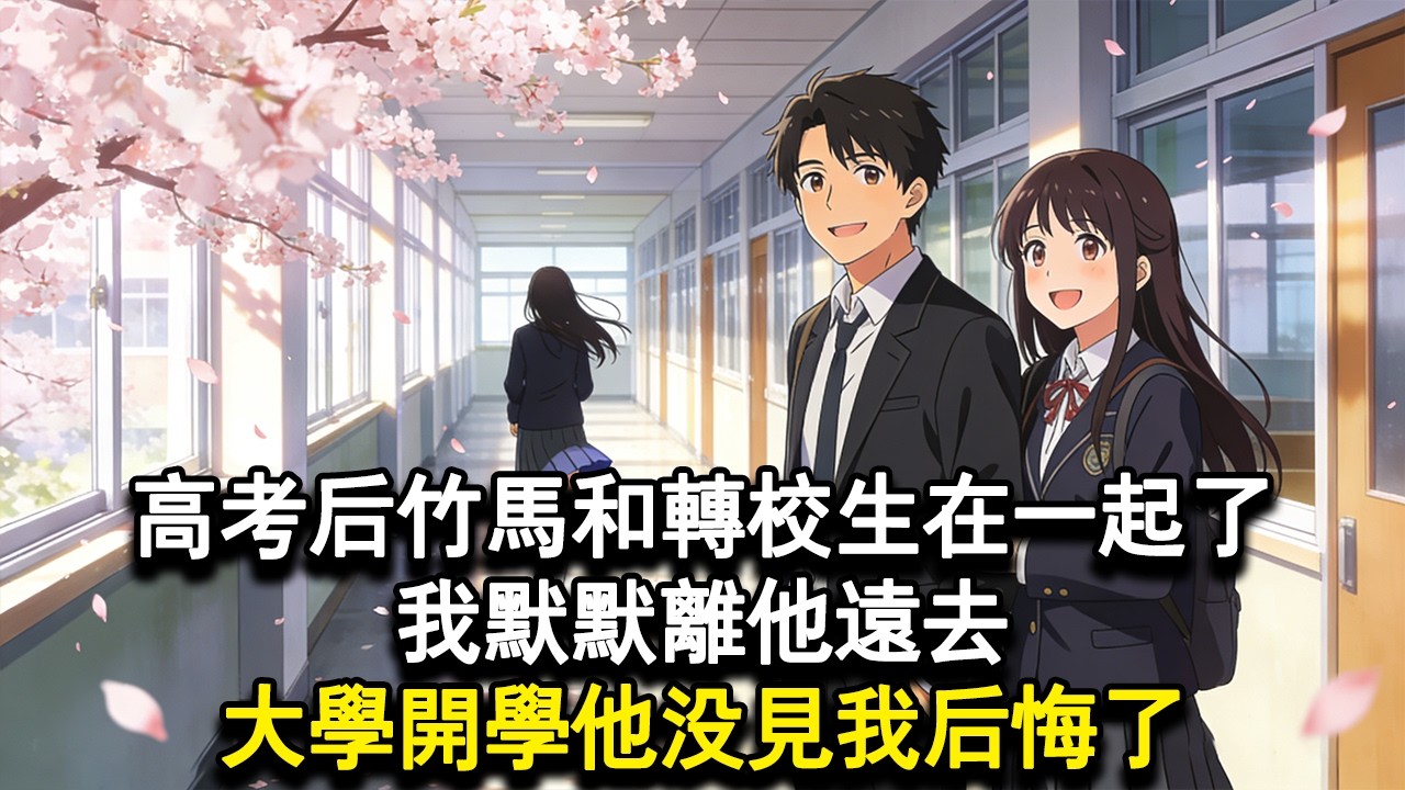 【獨家心動】高考後竹馬和轉校生在一起了。我默默離他遠去。大學開學他沒見我後悔了。#小說 #言情 #戀愛