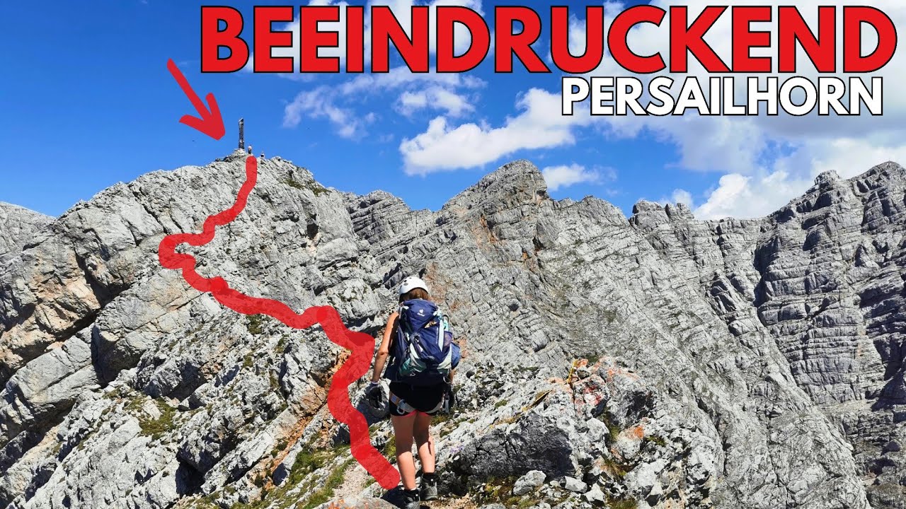 Über Klettersteige und schmale Grate – Aufstieg zum Persailhorn 2.347 m –T4, B/C - Wildental Ferrata