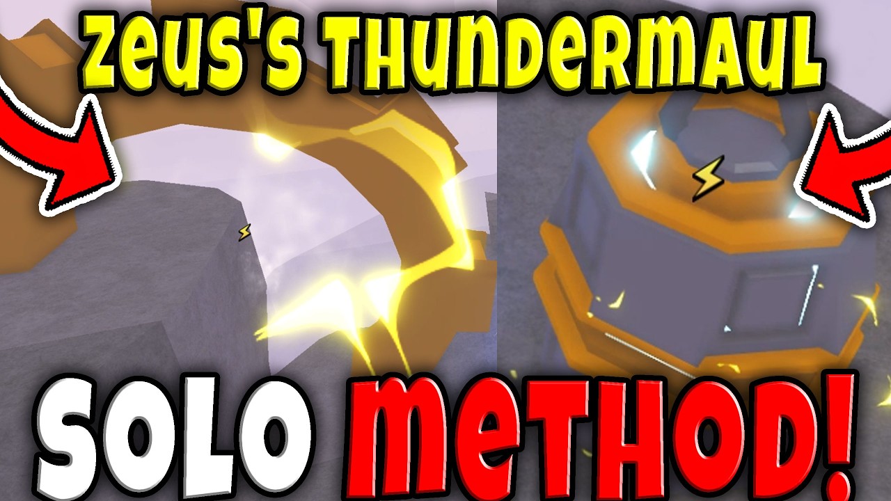 How to GET ZEUS'S THUNDERMAUL SOLO in Fisch Roblox