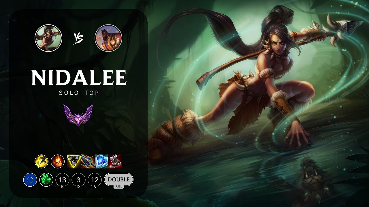 Nidalee Top vs K'Sante - EUW Master Patch 14.2
