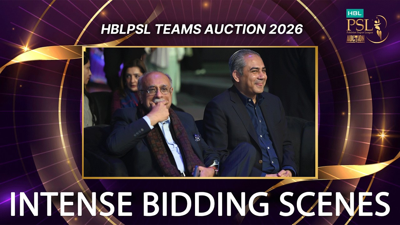 Intense bidding scenes 🤯