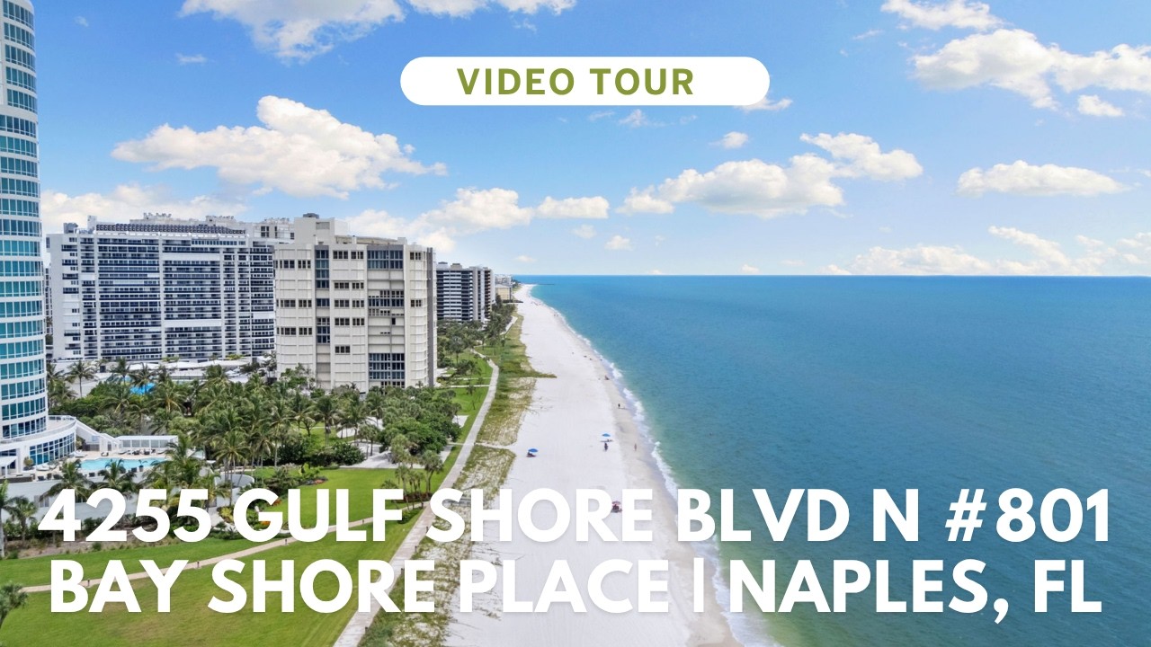 Designer Renovated Gulf & Bay View Condo in Park Shore Naples | Bay Shore Place Full Walkthrough