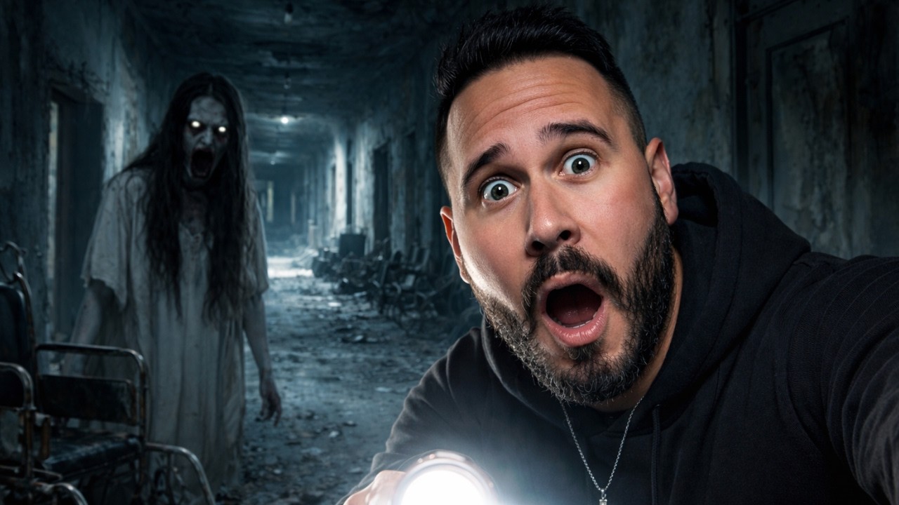 I Explored an Abandoned Hospital… Then This Appeared Behind Me