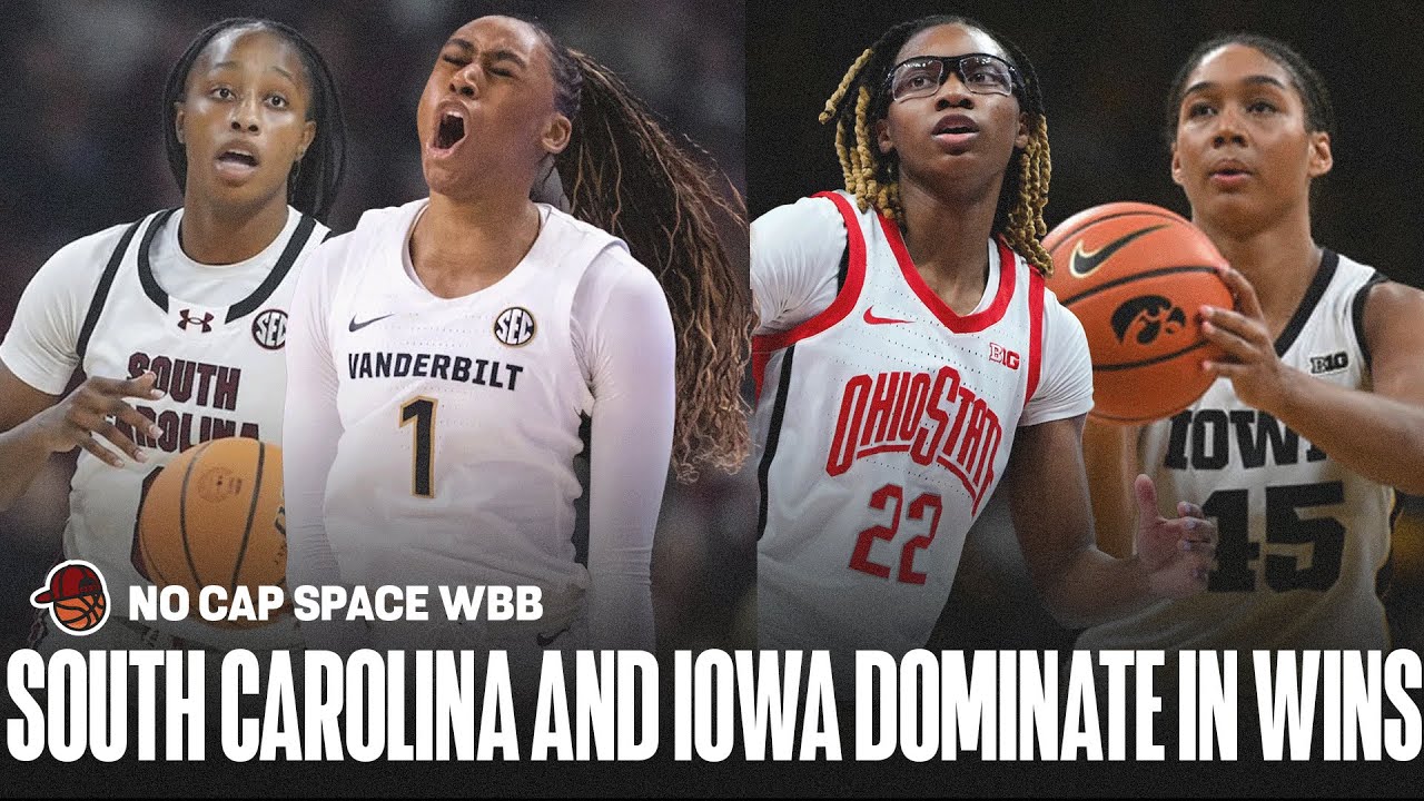 #2 South Carolina Bounces Back Giving #5 Vanderbilt FIRST LOSS,  #10 Iowa COOKS #12 OHIO ST