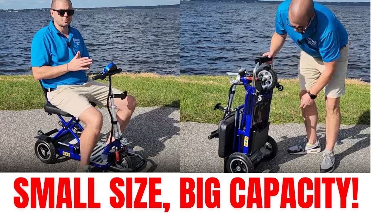 Triaxe Cruze: Foldable Scooter with a 350 lb Capacity! [2026]