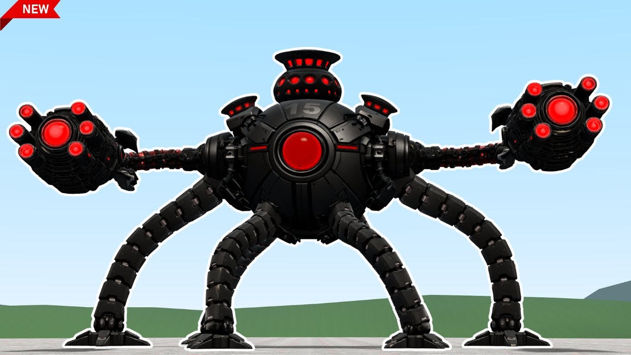 PLAYING AS NEW OMNIDROID V.15 ROBOT FROM INCREDIBLES In Garry's Mod