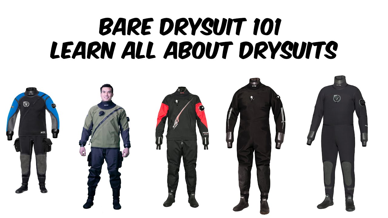 BARE Drysuits 101 - Learn all about the BARE Drysuits!