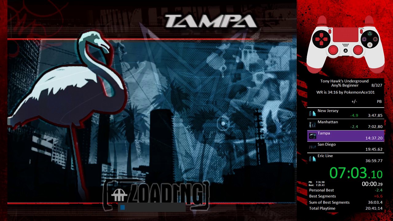 THUG1 Beginner Any% PB 36:32