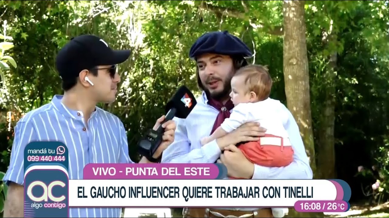 Algo Contigo - El Gaucho Influencer quiere trabajar con Tinelli