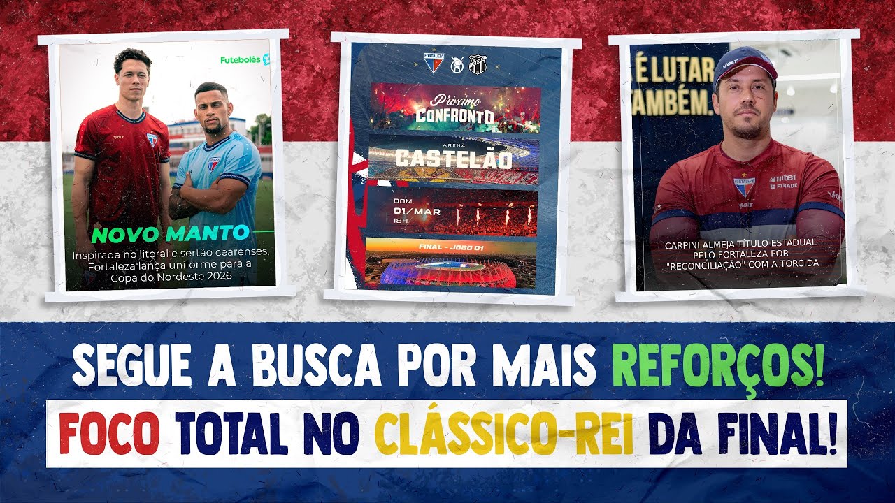 🚨 FOCO TOTAL NO CLÁSSICO-REI! ATUALIZAÇÕES DE MERCADO! SEGUE A BUSCA PELO CAMISA 09! MANTO PRA CNE!